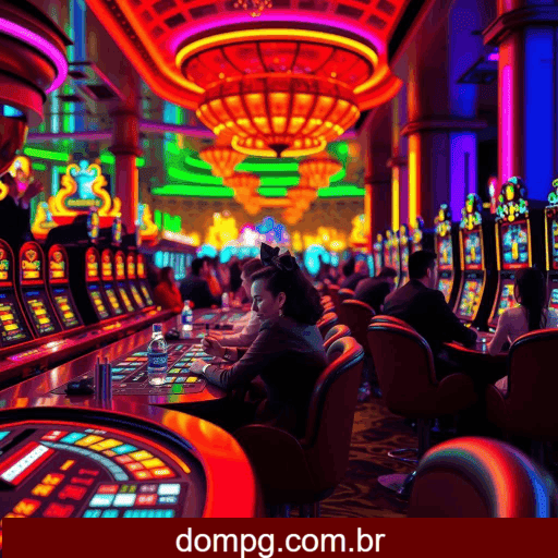 Variedade de 1.500 jogos de caça-níqueis na DOMPG.